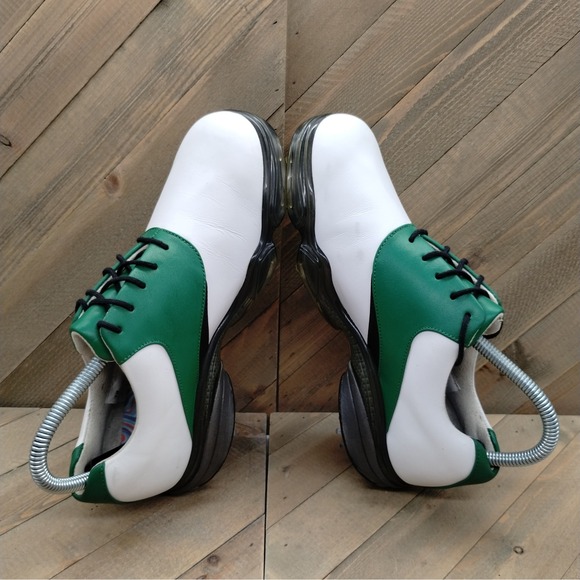 Footjoy Dryjoys North Texas Mean Green Theme Golf Shoes Womens Size‎ 7 M Green - Picture 9 of 10